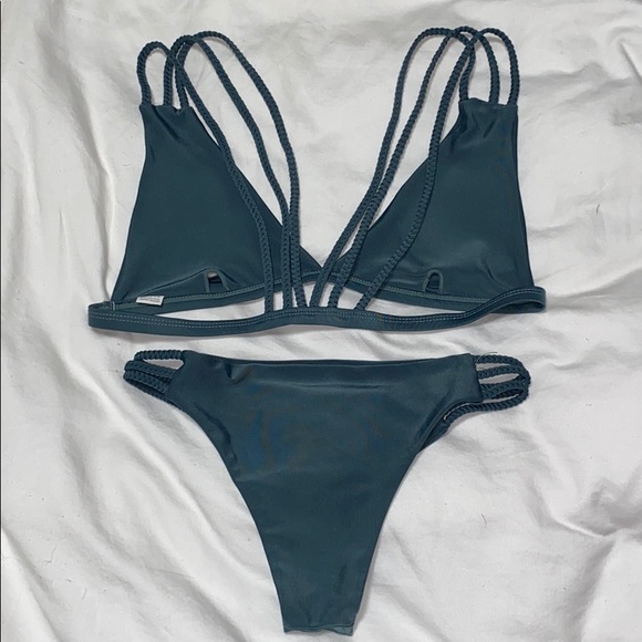 SOLD Strappy Bikini Set - Picture 2 of 4